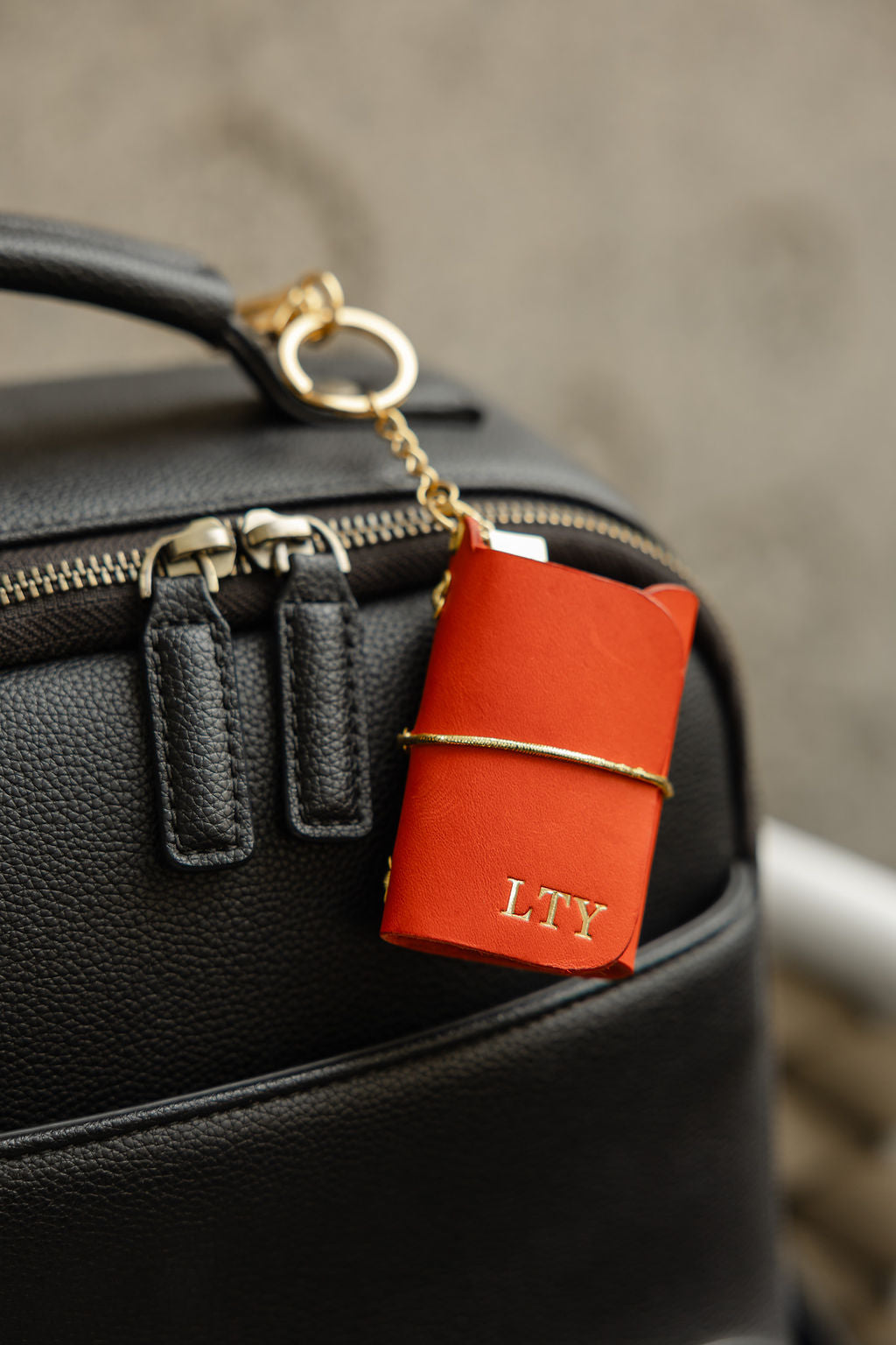 Mini Leather Journal Charm