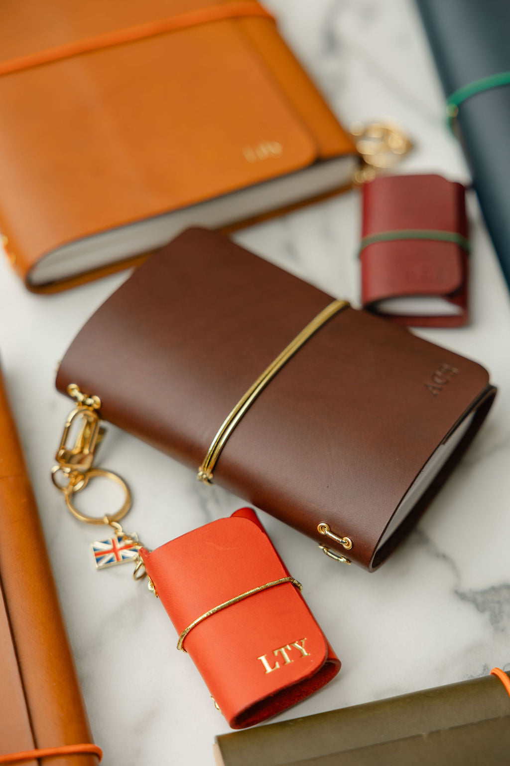 Mini Leather Journal Charm